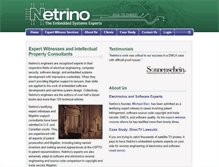 Tablet Screenshot of netrino.com