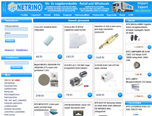 Tablet Screenshot of netrino.hu